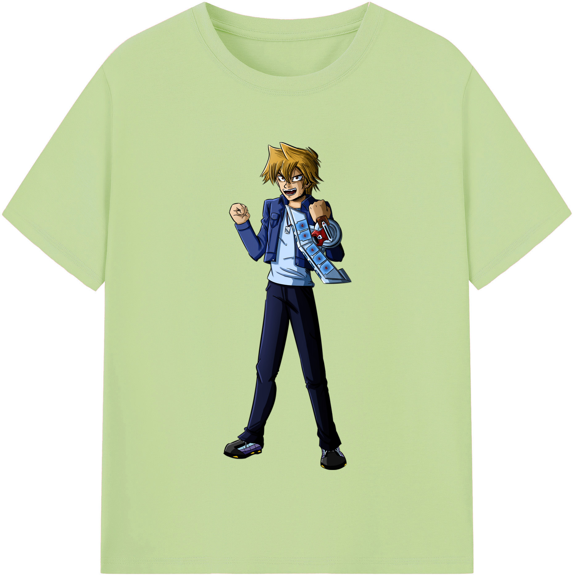 （画像用） 遊☆戯☆王 Yu-Gi-Oh! 綿100％半袖Tシャツ（フロントプリント）